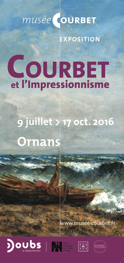 “Courbet et l’impressionnisme” – 14/09/16 : présentation de l’exposition temporaire
