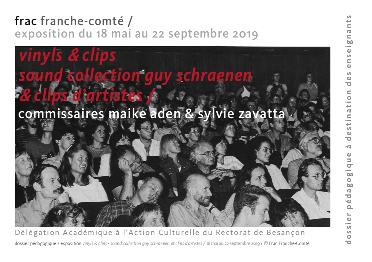 Frac de Besançon – “Vinyls et clips” – Dossier pédagogique
