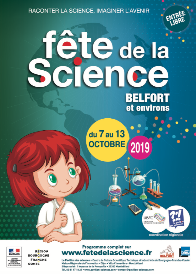 Programme de la Fête de la science à Belfort