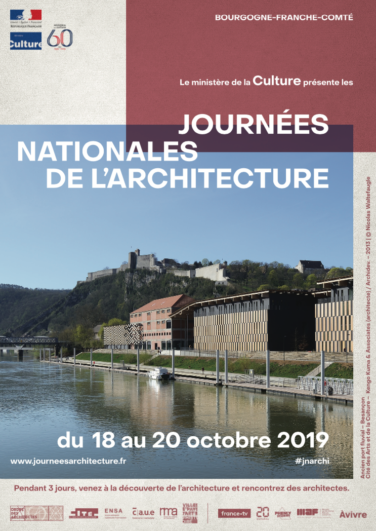 Journées nationales de l’architecture – Du 18 au 20 octobre 2019