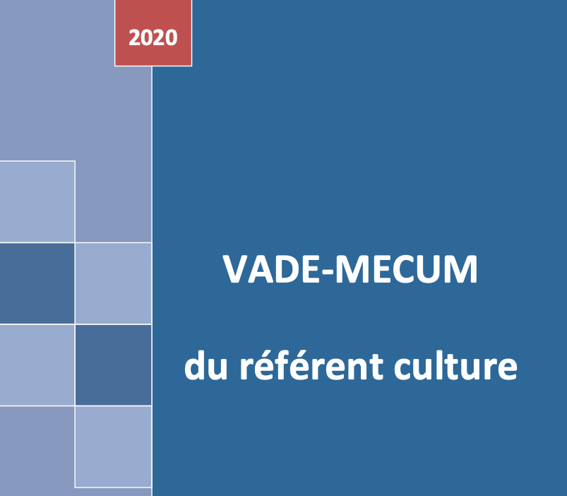 Edition 2020 du vade-mecum du référent culture